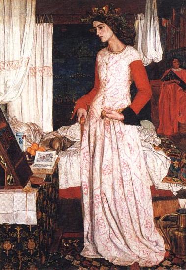 Morris, William Queen Guenevere oil painting image